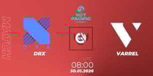 DRX VS VARREL DRX VS VARREL