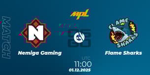 Nemiga Gaming VS Flame Sharks