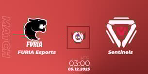FURIA Esports VS Sentinels