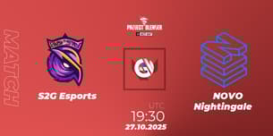 S2G Esports VS NOVO Nightingale