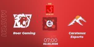 Roar Gaming VS Carstensz Esports