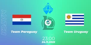Team Paraguay VS Team Uruguay
