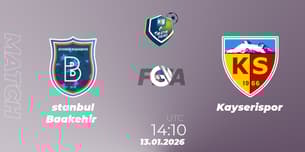 İstanbul Başakşehir VS Kayserispor