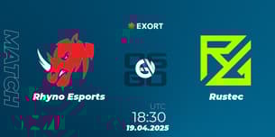 Rhyno Esports VS Rustec