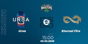 Ursa VS Eternal Fire Ursa VS Eternal Fire