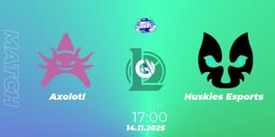 Axolotl VS Huskies Esports