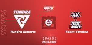 Tundra Esports VS Team Yandex Tundra Esports VS Team Yandex