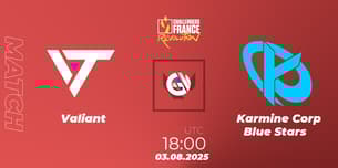 Valiant VS Karmine Corp Blue Stars