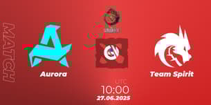 Aurora VS Team Spirit