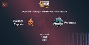 Stallions Esports VS Fraggerz