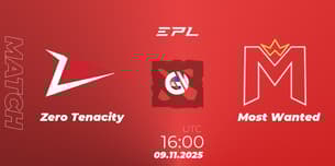 Zero Tenacity VS Most Wanted