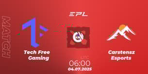Tech Free Gaming VS Carstensz Esports