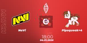 NaVi VS Pipsqueak+4 NaVi VS Pipsqueak+4