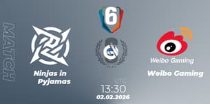 Ninjas in Pyjamas VS Weibo Gaming