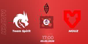 Team Spirit VS MOUZ Team Spirit VS MOUZ