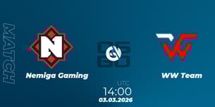 Nemiga Gaming VS WW Team