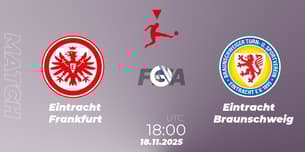Eintracht Frankfurt VS Eintracht Braunschweig