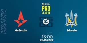 Astralis VS Monte