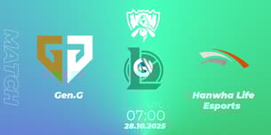Gen.G VS Hanwha Life Esports