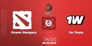 Power Rangers VS 1w Team