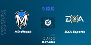 Mindfreak VS DXA Esports