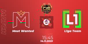 Most Wanted VS L1ga Team