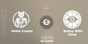 Melee Creeps VS Bunny With Clock