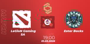 LeGioN Gaming SA VS Estar Backs LeGioN Gaming SA VS Estar Backs