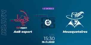 AaB esport VS Mousquetaires