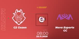 G2 Gozen VS Nova Esports GC