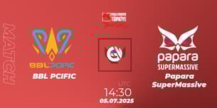 BBL PCIFIC VS Papara SuperMassive BBL PCIFIC VS Papara SuperMassive