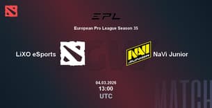 LiXO eSports VS NaVi Junior LiXO eSports VS NaVi Junior
