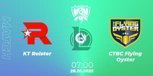 KT Rolster VS CTBC Flying Oyster