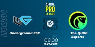 Underground ESC VS The QUBE Esports Underground ESC VS The QUBE Esports