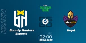 Bounty Hunters Esports VS Keyd