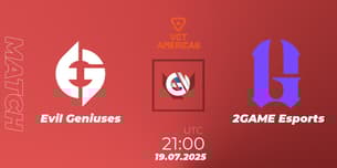 Evil Geniuses VS 2GAME Esports