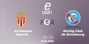 AS Monaco Esports VS Racing Club de Strasbourg