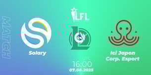 Solary VS Ici Japon Corp. Esport