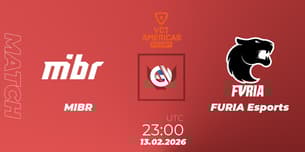 MIBR VS FURIA Esports