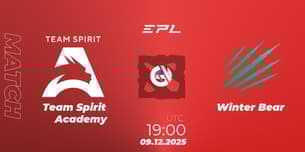 Team Spirit Academy VS Winter Bear Team Spirit Academy VS Winter Bear