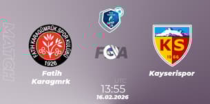 Fatih Karagümrük VS Kayserispor