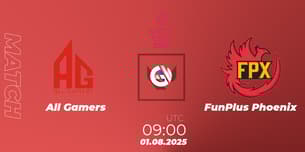 All Gamers VS FunPlus Phoenix