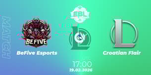 BeFive Esports VS Croatian Flair