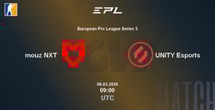 mouz NXT VS UNITY Esports