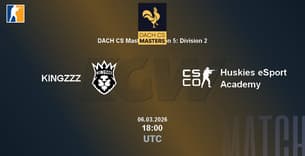 KINGZZZ VS Huskies eSport Academy