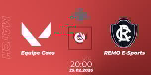 Equipe Caos VS REMO E-Sports