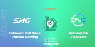 Fukuoka SoftBank Hawks Gaming VS DetonatioN FocusMe