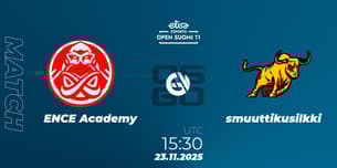 ENCE Academy VS smuuttikusilkki