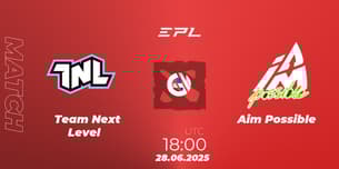 Team Next Level VS Aim Possible