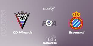 CD Mirandés VS Espanyol